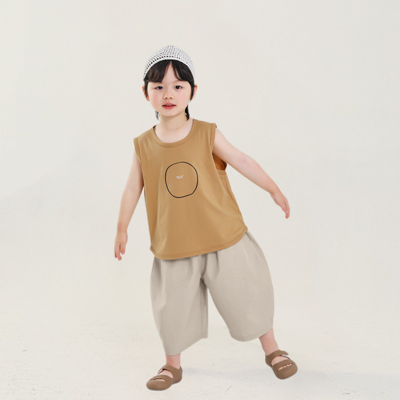 バックポケット刺繍リヨセルパンツ