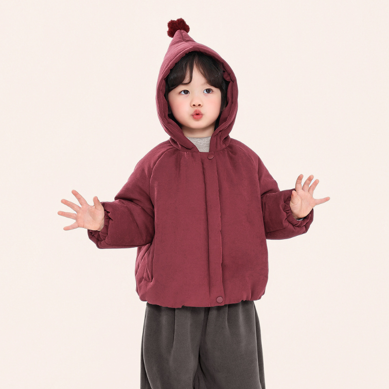 エルフフード中綿コート