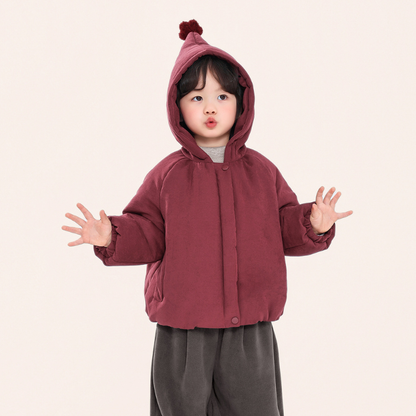 エルフフード中綿コート