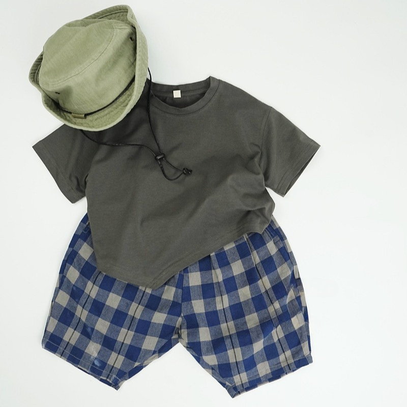 裾デザイン半袖Tシャツ