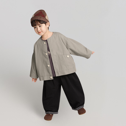 裏地付きシングルコート