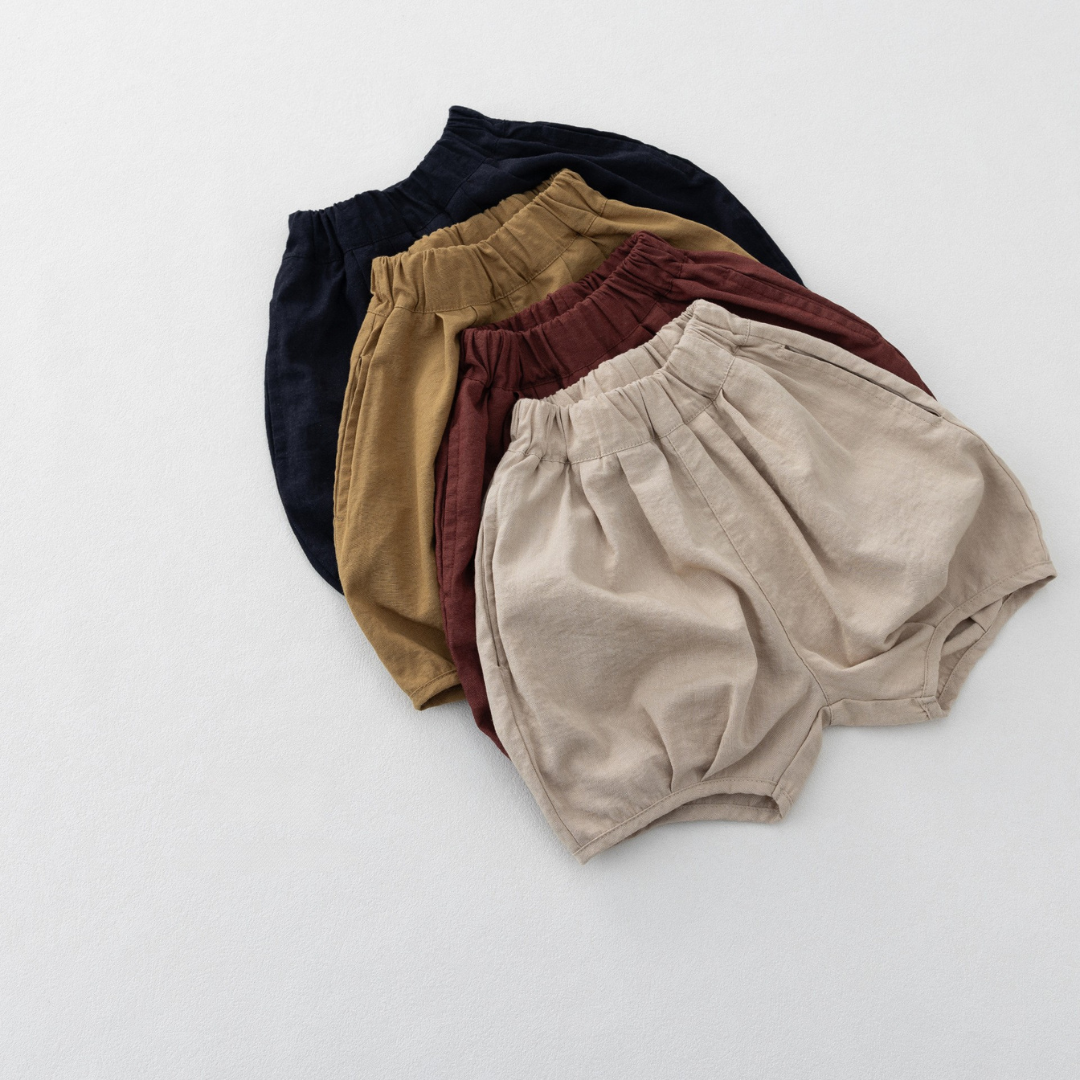 4色展開バルーンショートパンツ