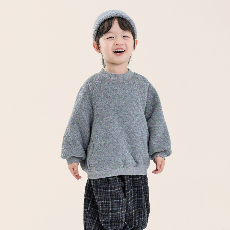 裏ボアキルティングスウェット