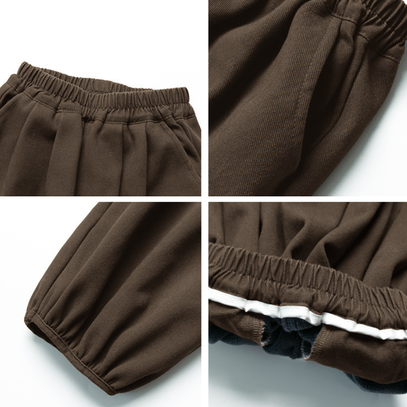 厚手裏ボアバルーンパンツ