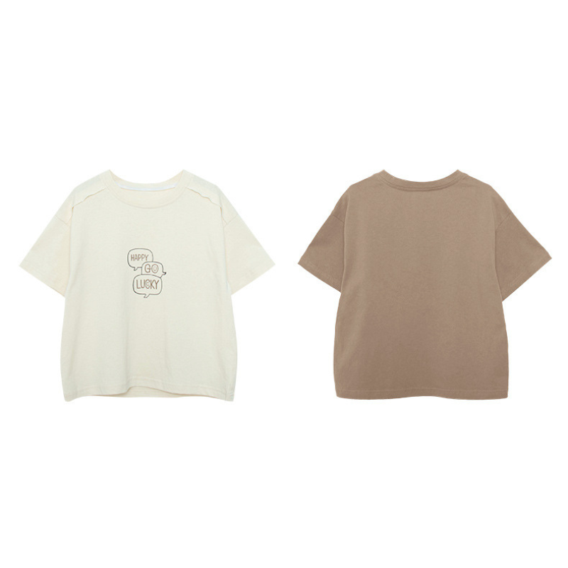 メッセージプリントTシャツ
