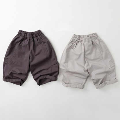 ベーシックコットンロングパンツ