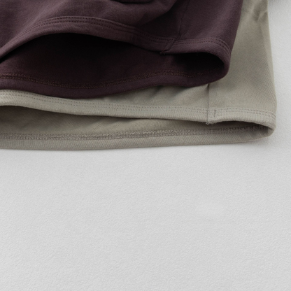 ワッペンデザイン純綿長袖Tシャツ