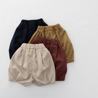 4色展開バルーンショートパンツ