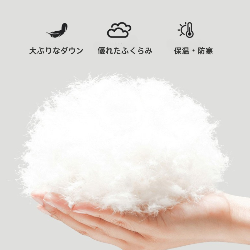90%ホワイトダックダウンライトジャケット