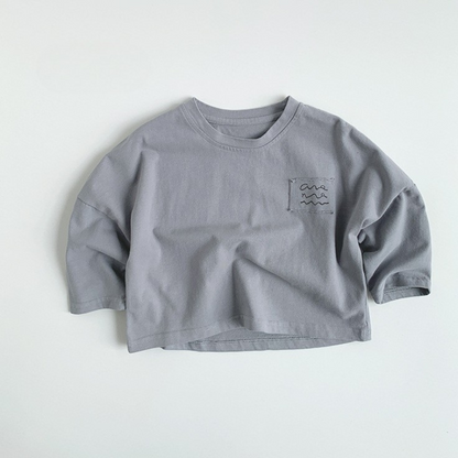 綿100%ベーシックTシャツ