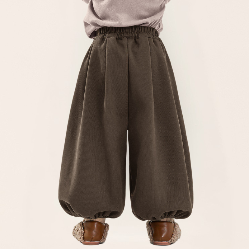 厚手裏ボアバルーンパンツ