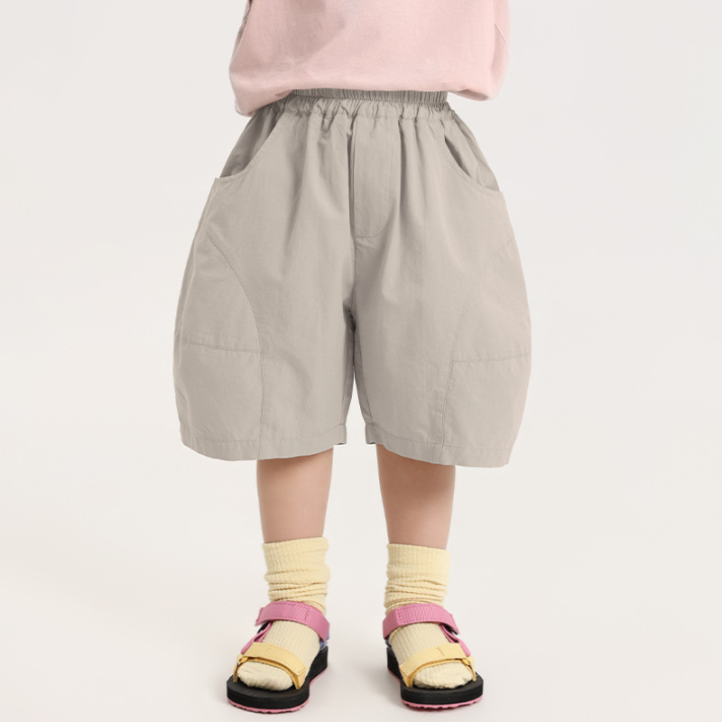 シンプル純綿ショートパンツ