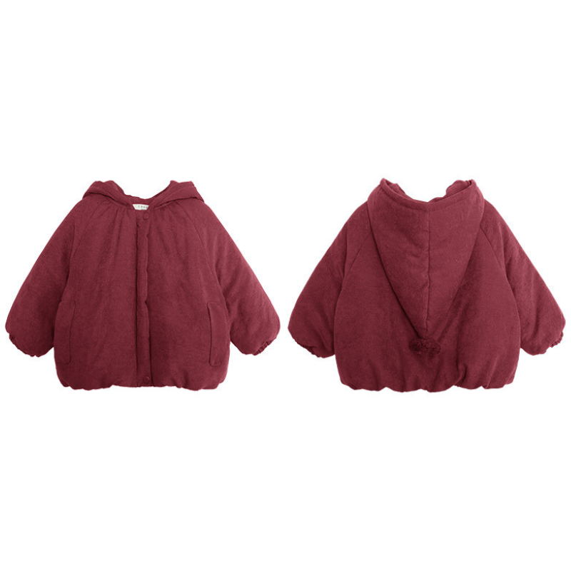 エルフフード中綿コート