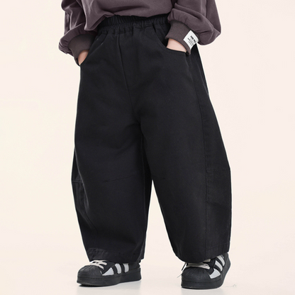 綿100%ゆったりパンツ