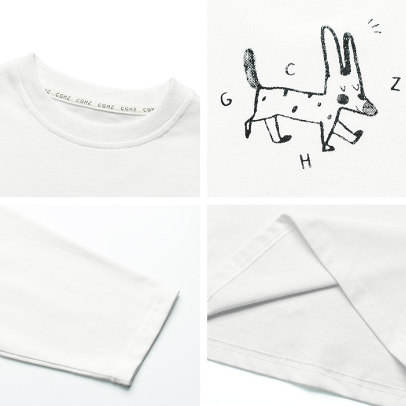 綿100%ベーシックロンT