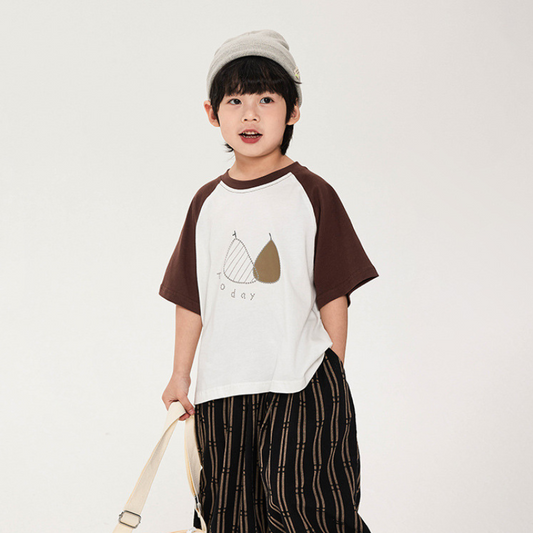 洋ナシプリントTシャツ