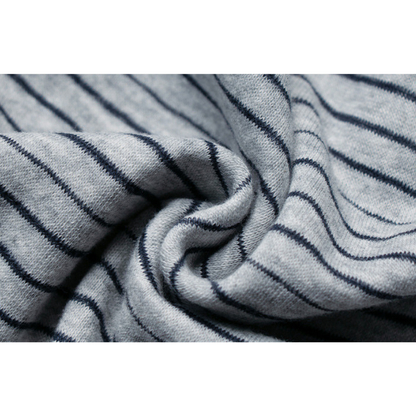 ヘンリーネックボーダースウェット