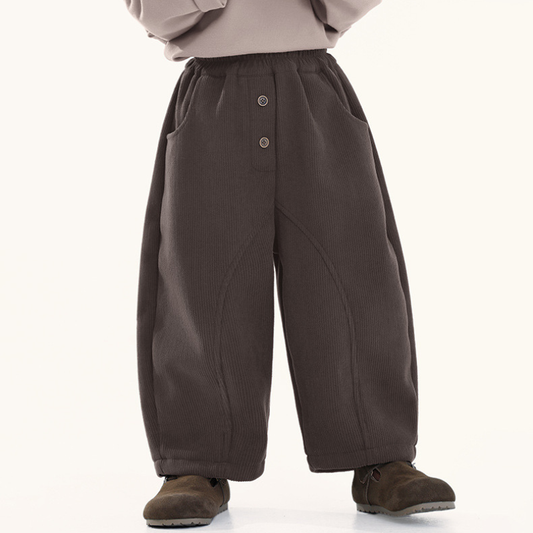 2ボタン裏ボアコーデュロイパンツ