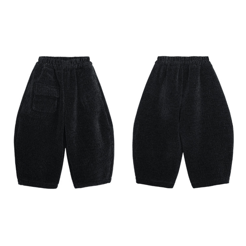 裏ボアシェニール織りパンツ