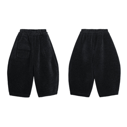 裏ボアシェニール織りパンツ