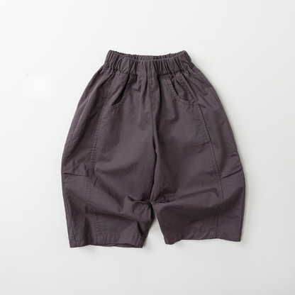 ベーシックコットンロングパンツ