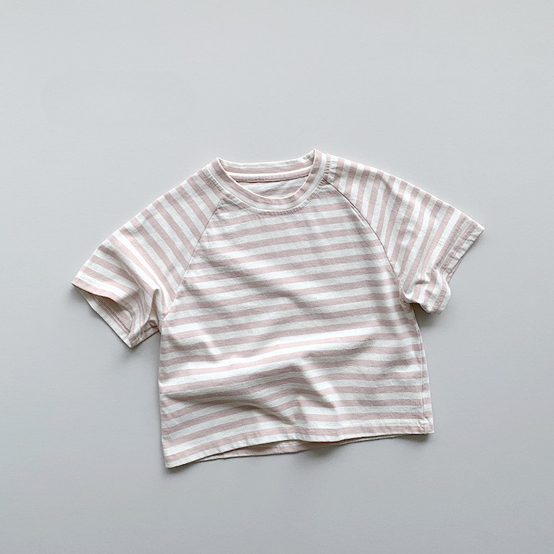 マカロンカラーボーダーTシャツ