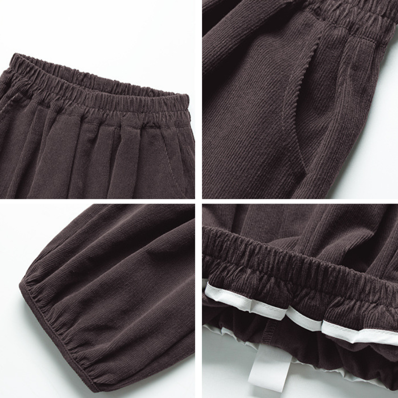 コーデュロイバルーンパンツ