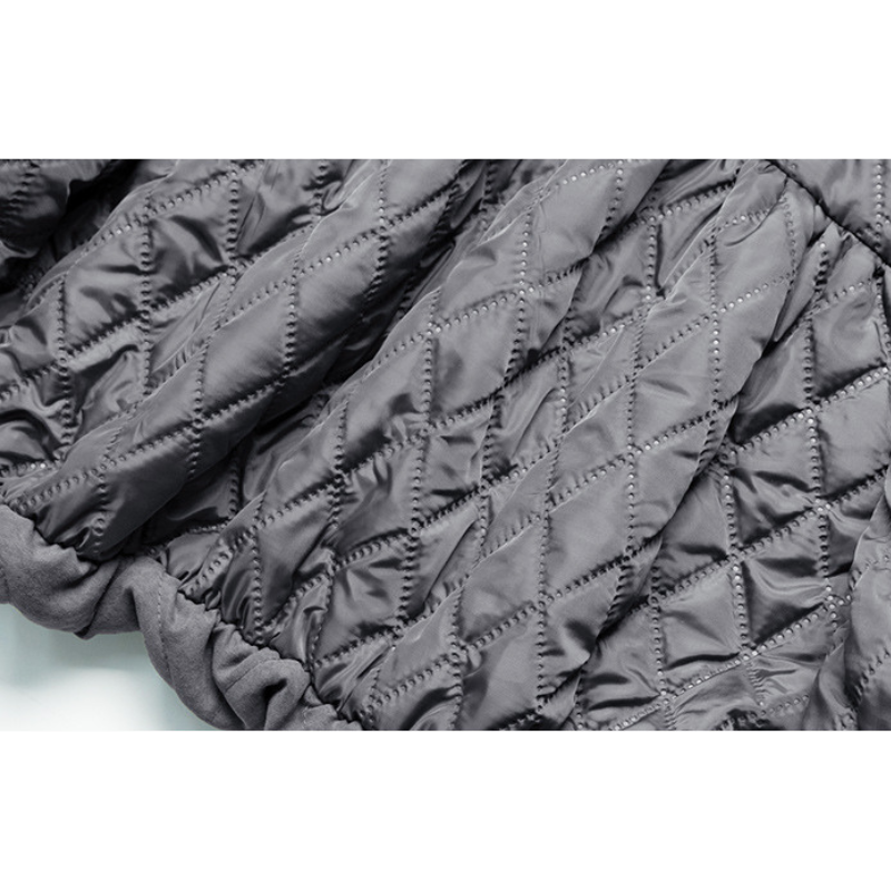 クマ耳中綿コート