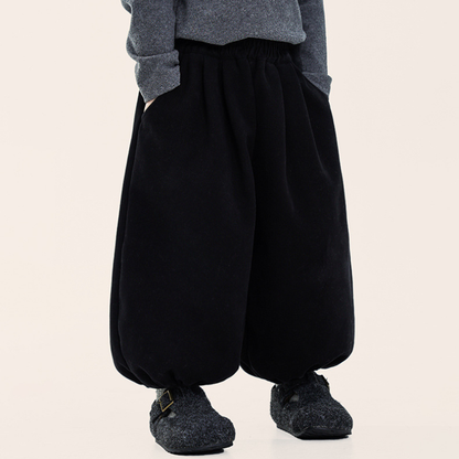 厚手裏ボアバルーンパンツ