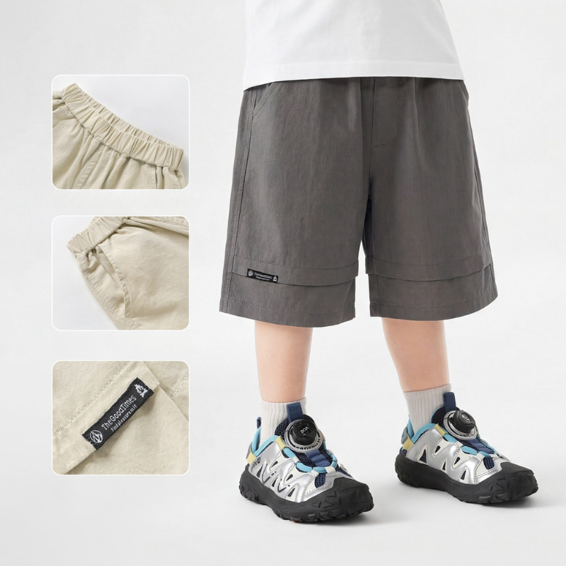純棉ハーフパンツ