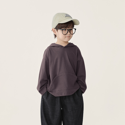 フード付きプルオーバー