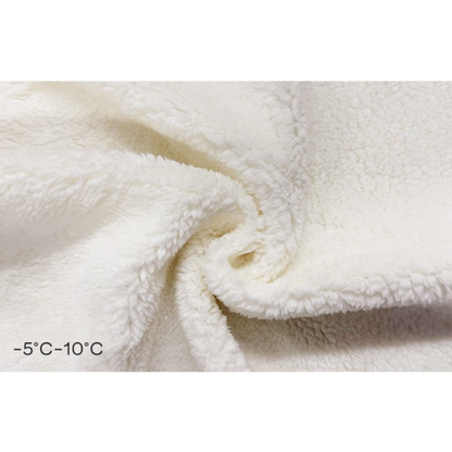 裾クマプリント裏ボアパンツ