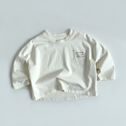 綿100%ベーシックTシャツ