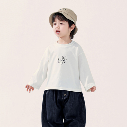 綿100%ベーシックロンT