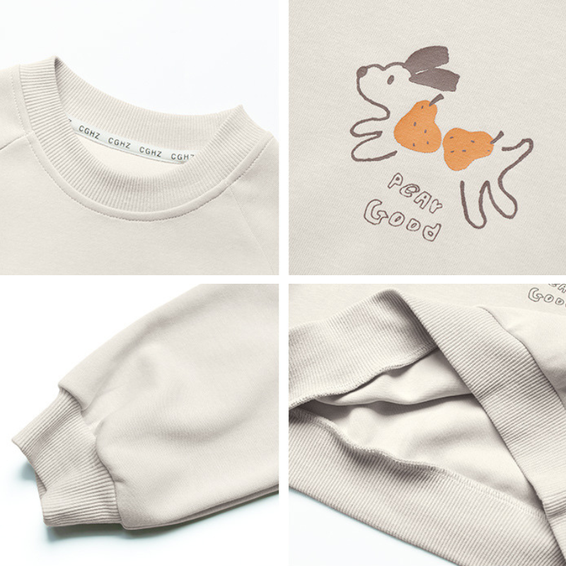 キュートプリントスウェット