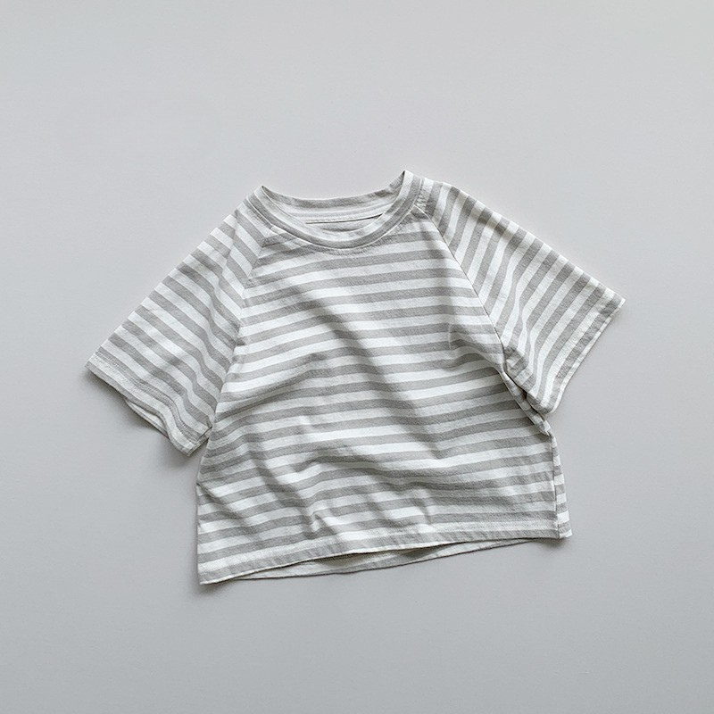 マカロンカラーボーダーTシャツ