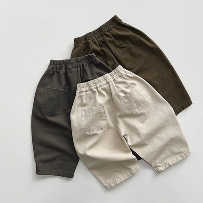 綿100%ロングパンツ