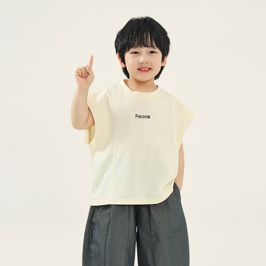 Small logo tank top