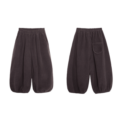 コーデュロイバルーンパンツ