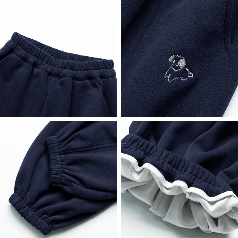 刺繍入りスウェットパンツ