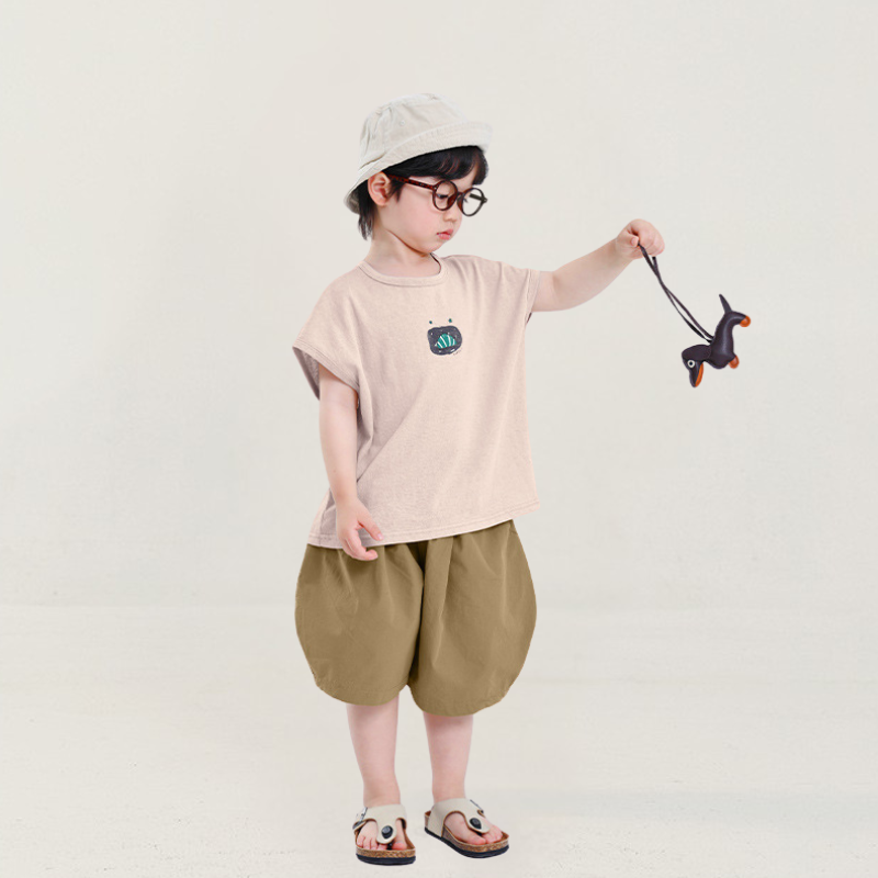 オーバルポケットハーフパンツ