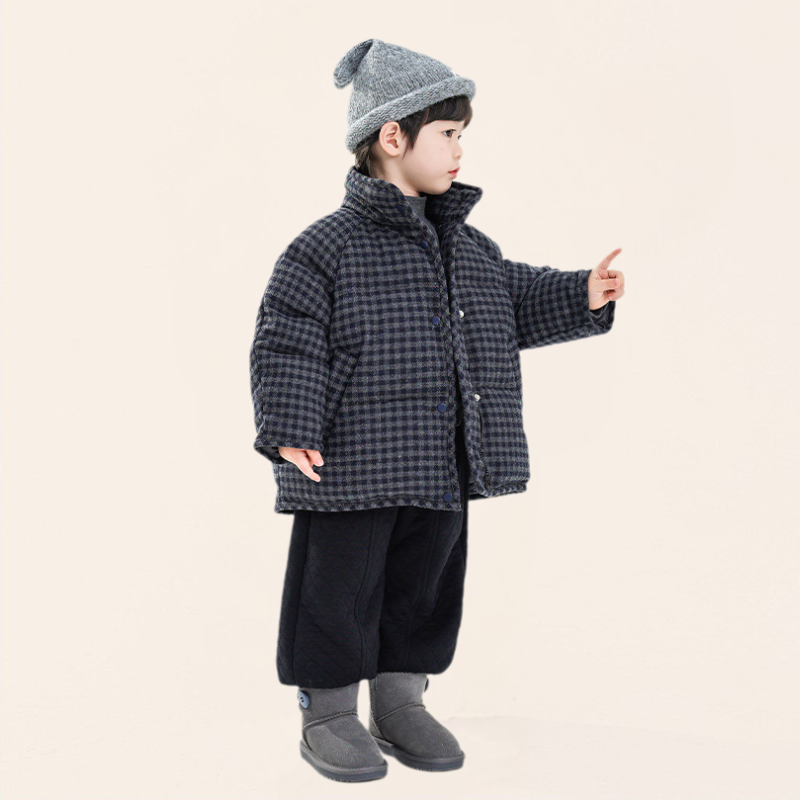 ダイヤモンドキルト裾ゴムパンツ