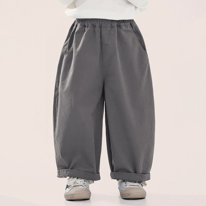 ベーシック綿スラックス