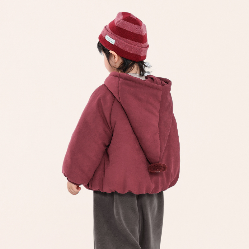 エルフフード中綿コート