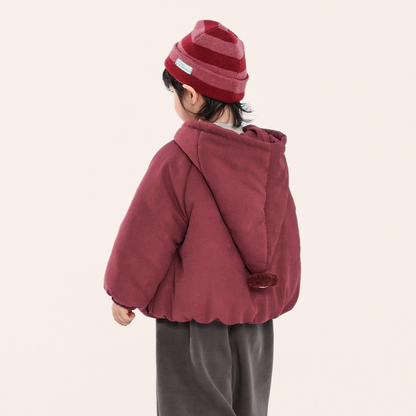 エルフフード中綿コート