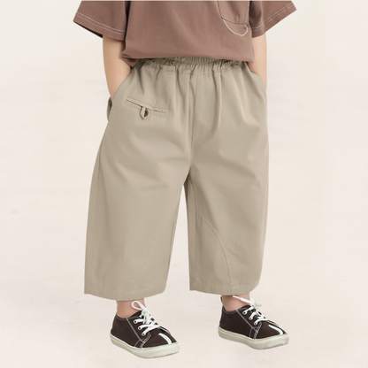 九分丈薄手パンツ