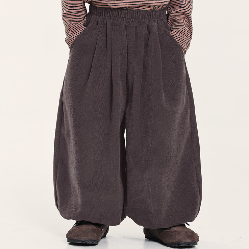 コーデュロイバルーンパンツ