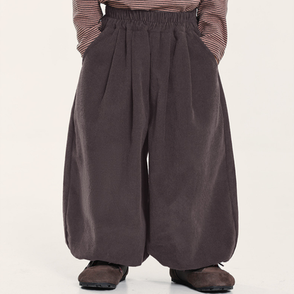 コーデュロイバルーンパンツ