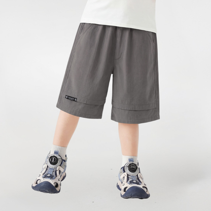純棉ハーフパンツ