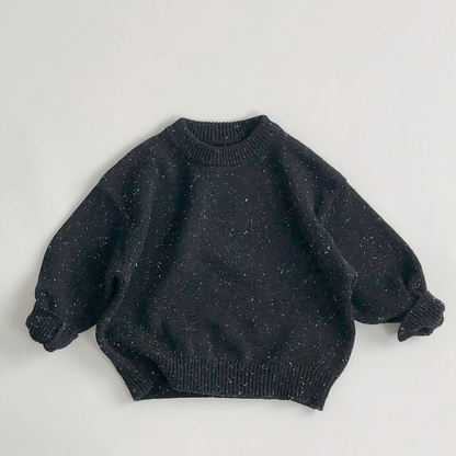 綿100%ランダム彩りニット